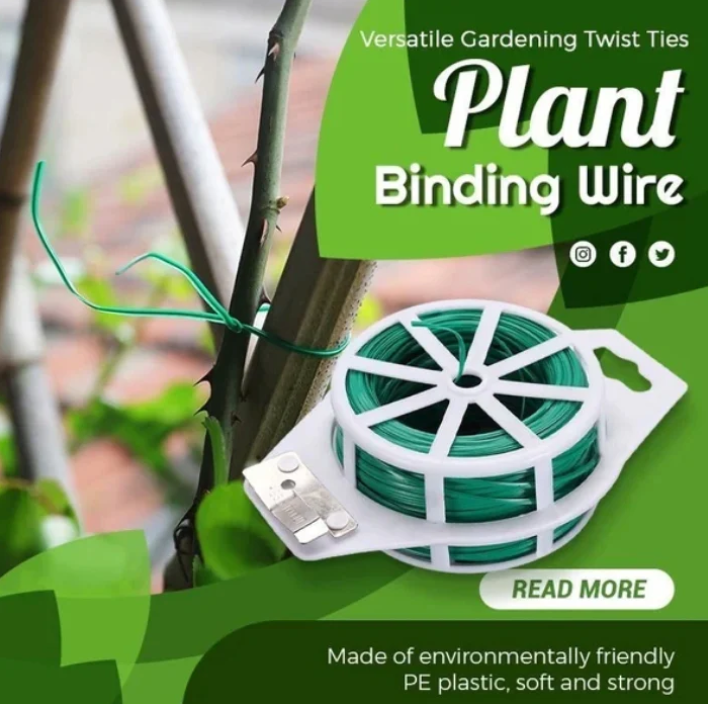 Garden Twist Ties Wire With Shear