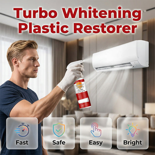 ✨ Turbo Whitening Plastic Restorer – Renew Erase Years of Yellowing In Minutes! ✨