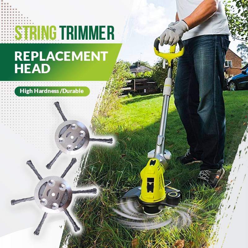 🌿Trimmer Replacement Head,Steel Wire Grass Cutting Head