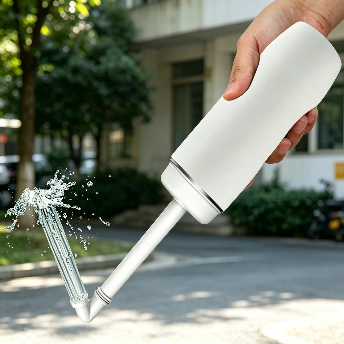 Portable Travel Peri Bottle, Reusable Handheld Bidet Cleaner, Handheld Bidet Sprayer, Adjustable Nozzle, High Pressure Gentle Rinse, for Postnatal, Baby, Feminine Care, Camping