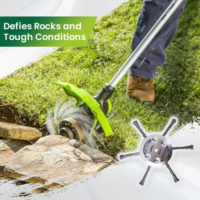 🌿Trimmer Replacement Head,Steel Wire Grass Cutting Head