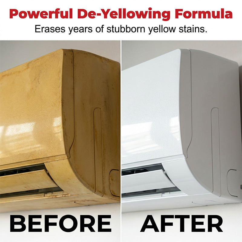 ✨ Turbo Whitening Plastic Restorer – Renew Erase Years of Yellowing In Minutes! ✨