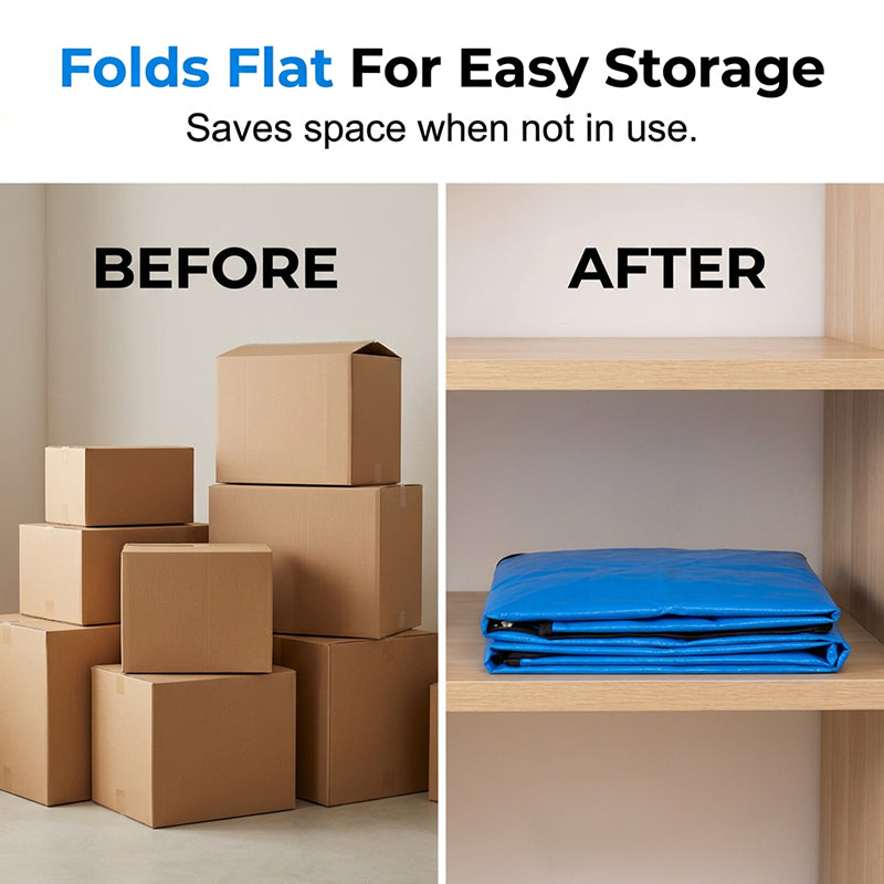 📦 50% OFF NOW! 🧳 Collapsible Storage and Moving Bag – Heavy-Duty, Large Capacity & Perfect for Organizing and Travel ✈️