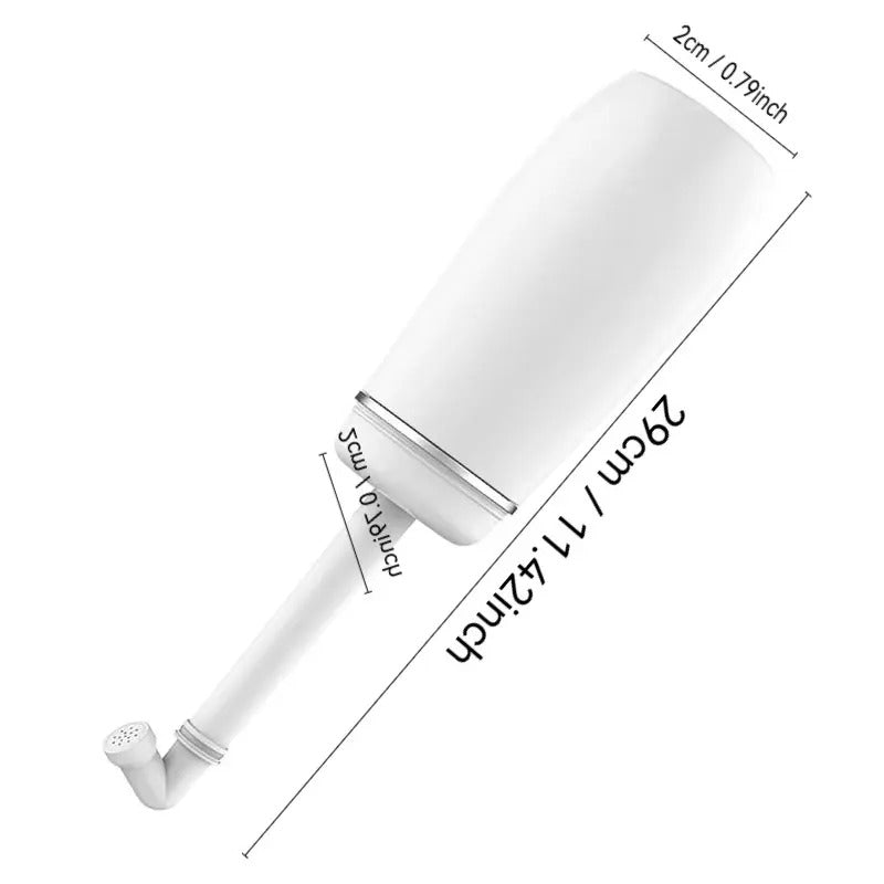 Portable Travel Peri Bottle, Reusable Handheld Bidet Cleaner, Handheld Bidet Sprayer, Adjustable Nozzle, High Pressure Gentle Rinse, for Postnatal, Baby, Feminine Care, Camping