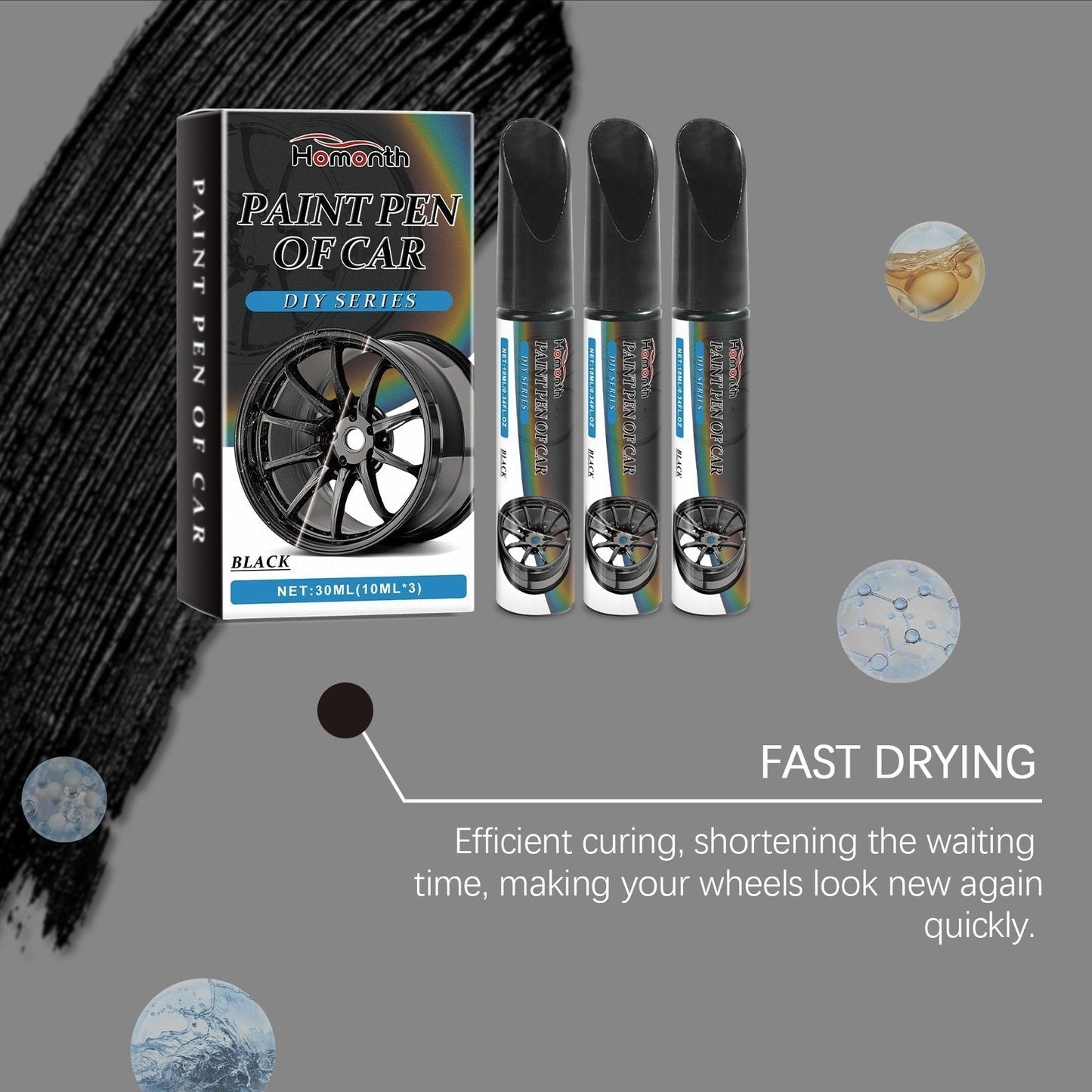 🥳2026 HOT SALE🥳💞50K+ SOLD!🛠️🚗 50% OFF! Magic Car Scratch Repair Pen – repairs rim scratches in minutes. Permanent, drip-free formula. Includes clear coat. ✨🔧