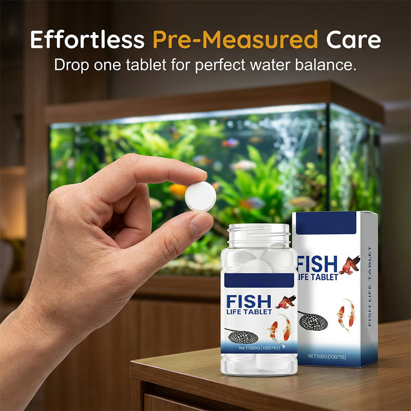 🥳2026 HOT SALE🥳💞50K+ SOLD!✨Aquarium Conditioning Salt Tablets