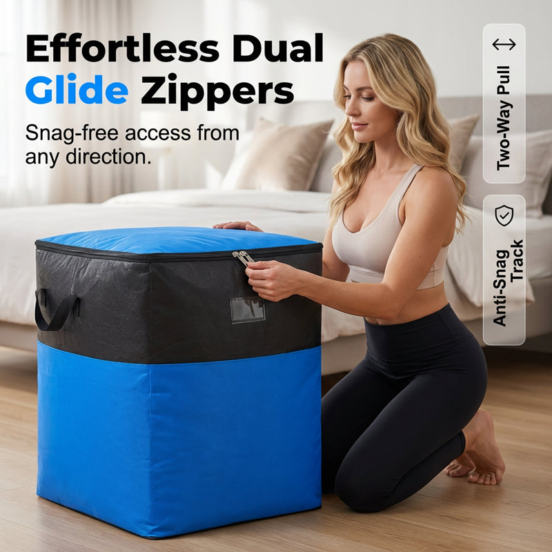 📦 50% OFF NOW! 🧳 Collapsible Storage and Moving Bag – Heavy-Duty, Large Capacity & Perfect for Organizing and Travel ✈️