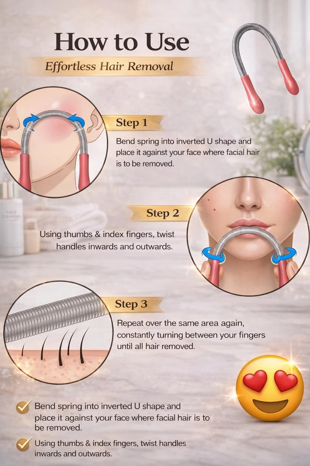 Painless Facial Hair Remover