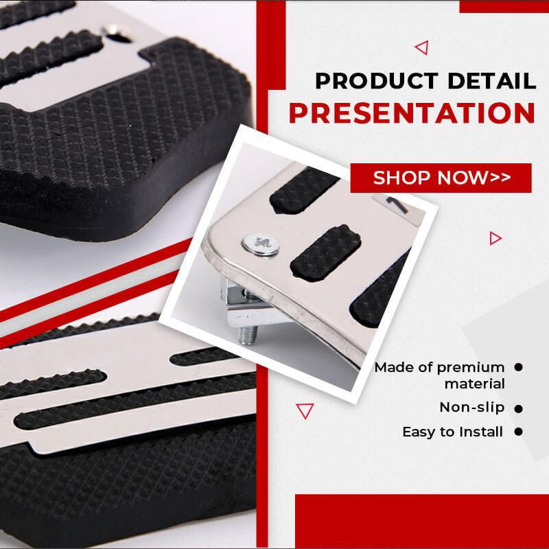 🔥 Car Anti-Skid Pedal - Secure Grip & Easy Install, Prevents Foot Slipping for Safe Driving ⚡📦