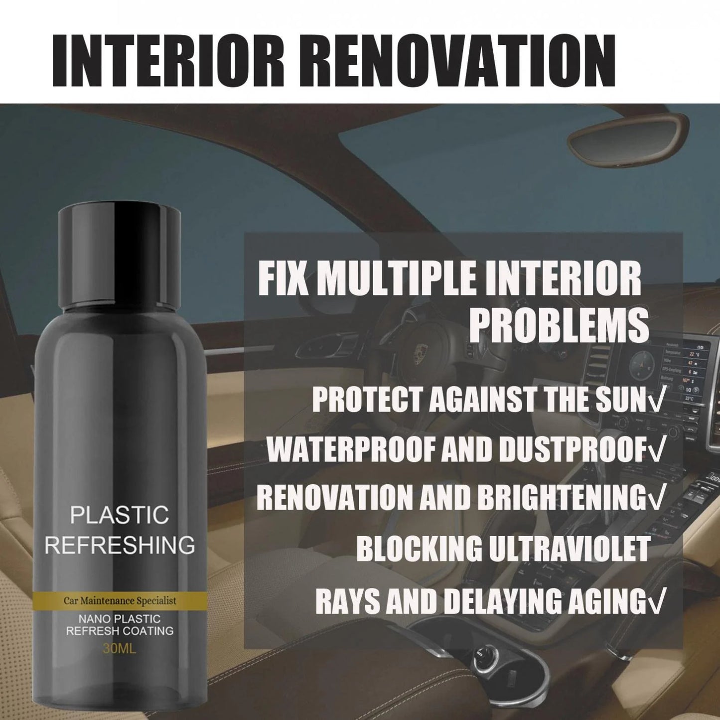 Plastic Revitalizing Coating Agent