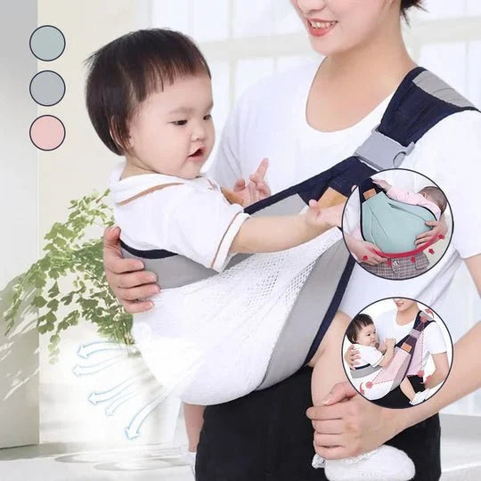 👶4-in-1 Breathable Baby Carrier✨0-36 Months, Front/Back/Facing In/Out – Hands-Free