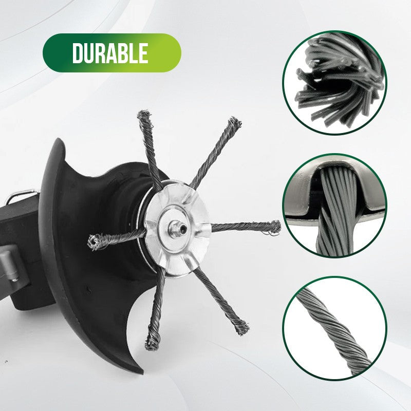 🌿Trimmer Replacement Head,Steel Wire Grass Cutting Head