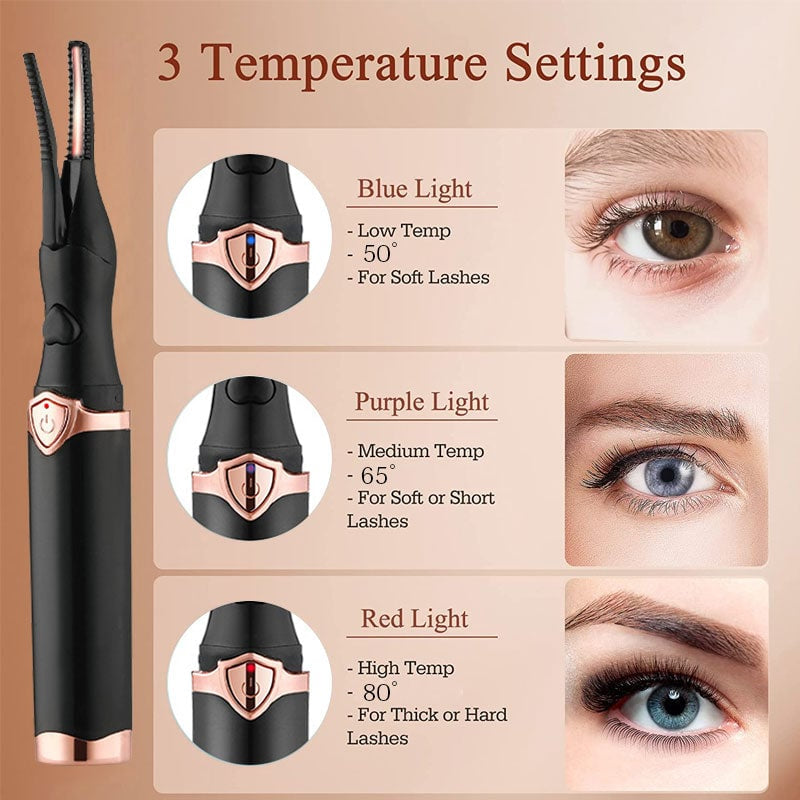 💥Daily Sales of 4200+ Electric Eyelash Curler for Instant Glam ✨ Blink & Dazzle! 👁️