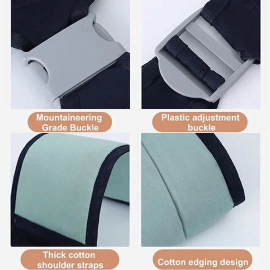 👶4-in-1 Breathable Baby Carrier✨0-36 Months, Front/Back/Facing In/Out – Hands-Free