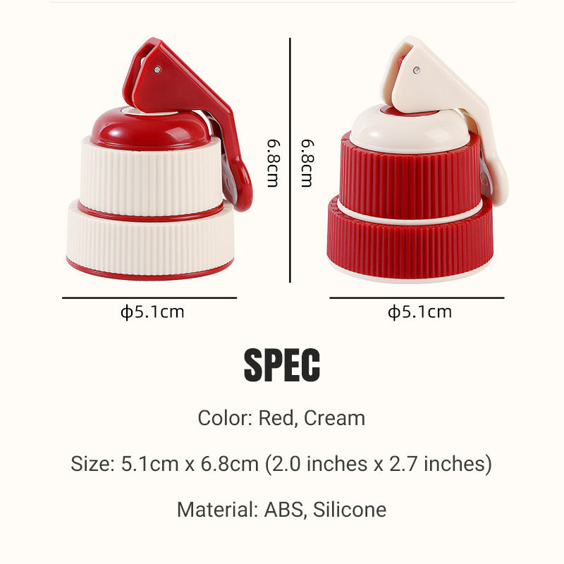 PRESS WINE STOPPER - Airtight Seal with Date Tracker, Easy to Use and Remove, Keeps Wine Fresh for Days, Ideal for Home and Gifts