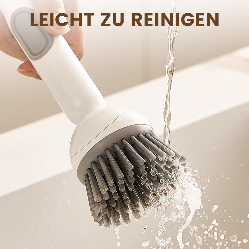 ✨Rotating cleaning brush with long handle for dishes and pots