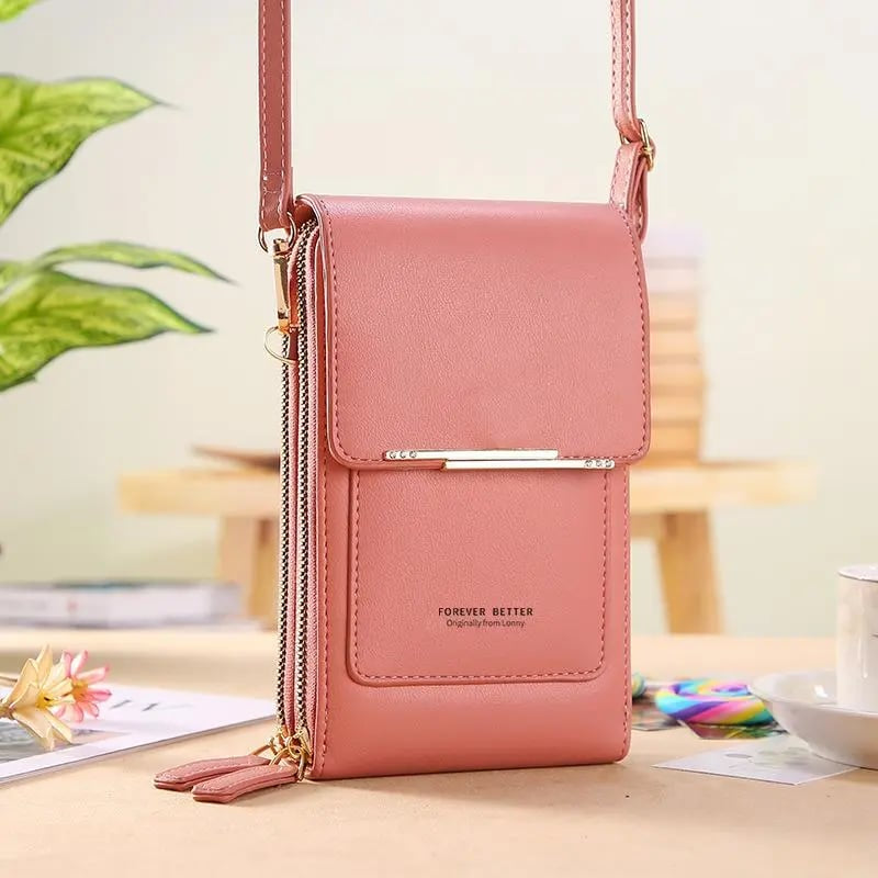 🏆Last Day Promotion!👜📱 Simple and elegant women's touchscreen crossbody phone wallet✨