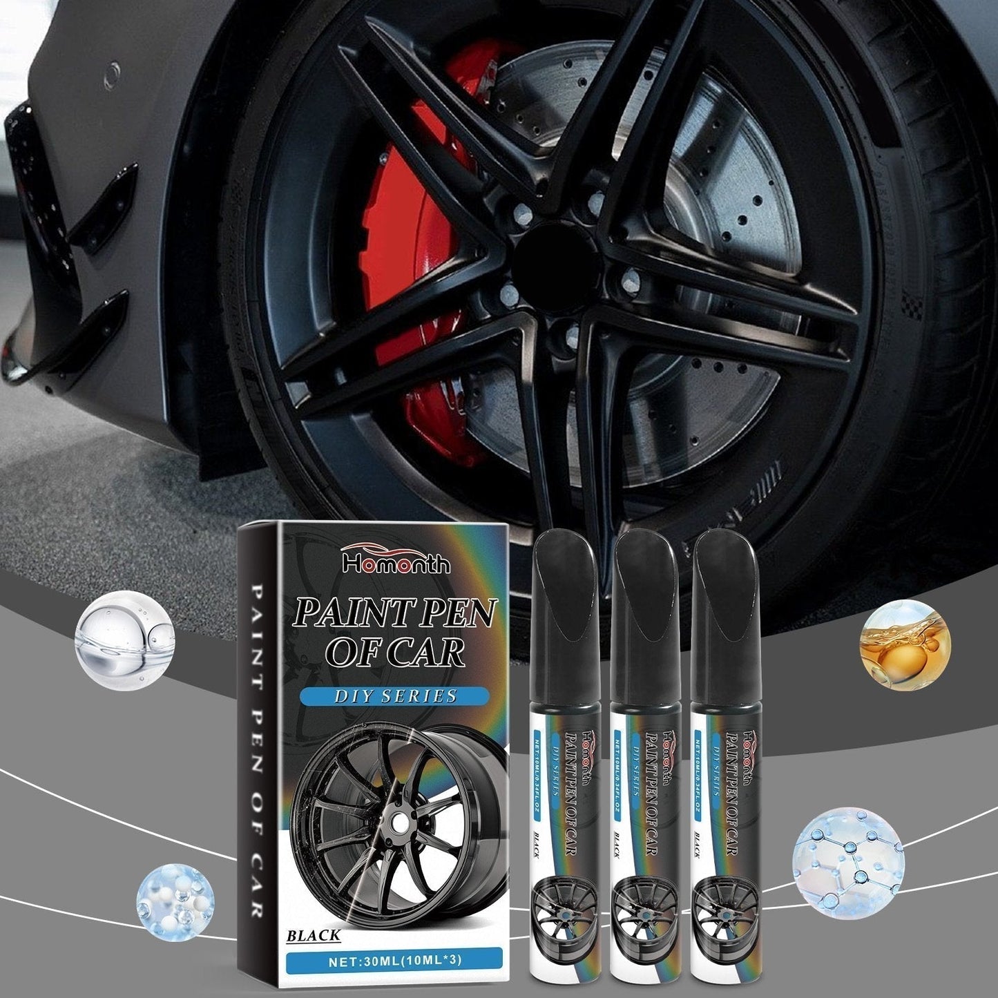 🥳2026 HOT SALE🥳💞50K+ SOLD!🛠️🚗 50% OFF! Magic Car Scratch Repair Pen – repairs rim scratches in minutes. Permanent, drip-free formula. Includes clear coat. ✨🔧