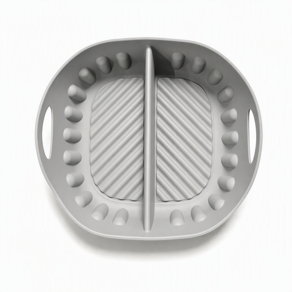 Reusable Divided Air Fryer Silicone Liner