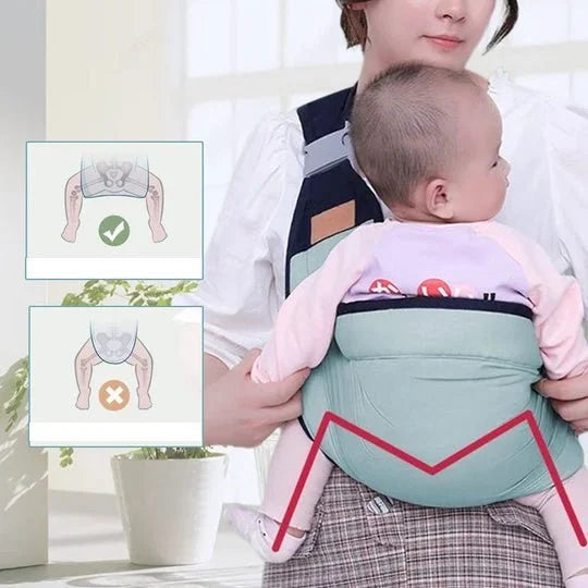 👶4-in-1 Breathable Baby Carrier✨0-36 Months, Front/Back/Facing In/Out – Hands-Free