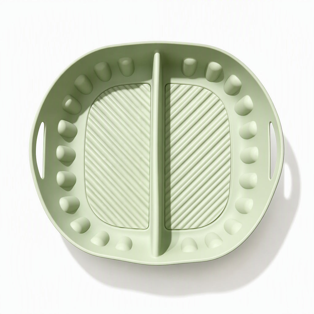 Reusable Divided Air Fryer Silicone Liner