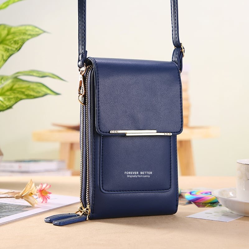 🏆Last Day Promotion!👜📱 Simple and elegant women's touchscreen crossbody phone wallet✨