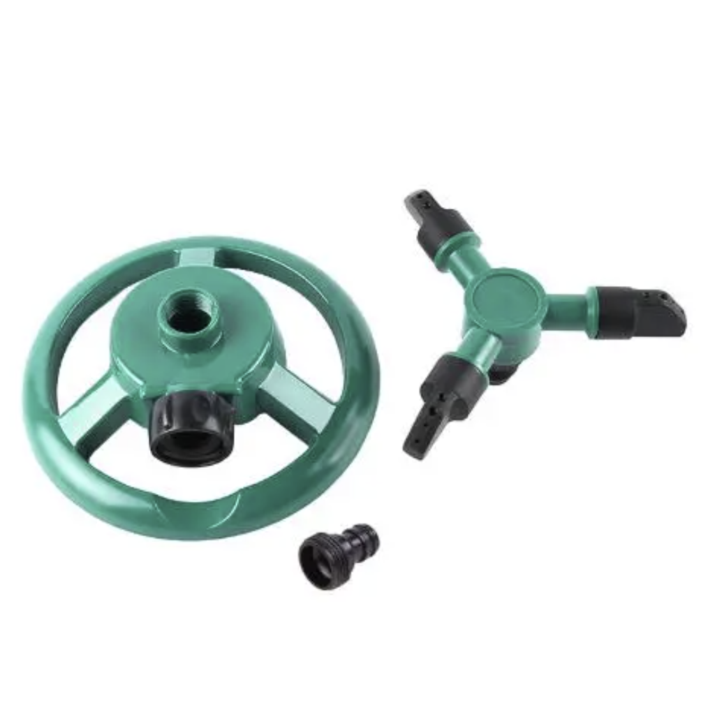 360-degree rotating garden sprinkler⛲💦